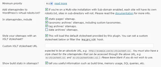 Better WordPress Google XML Sitemaps Plugin