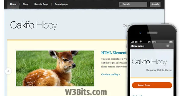 Cakifo WordPress Theme