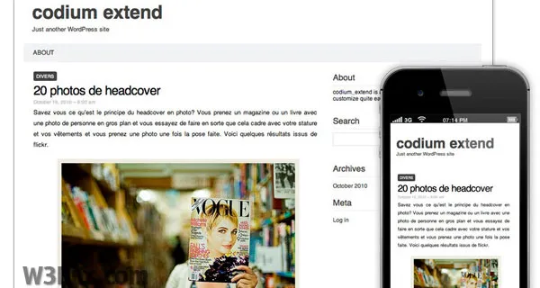 Codium WordPress Theme