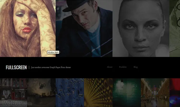 Fullscreen WordPress Theme