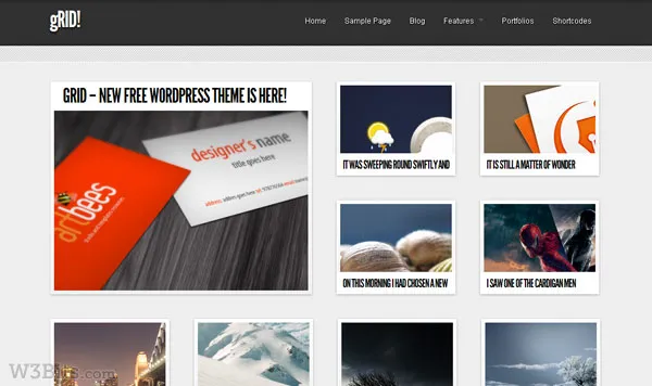 Grid WordPress Theme