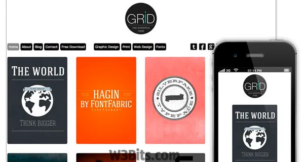 Grid WordPress Theme