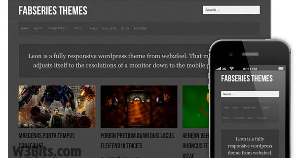 Leon WordPress Theme