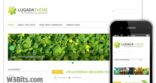 Lugada WordPress Theme