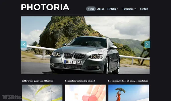 Photoria WordPress Theme