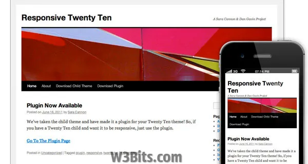Responsive Twenty Ten Theme Responsive Twenty Ten Theme