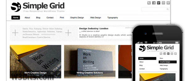 Simple Grid WordPress Theme