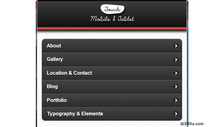 Touch WordPress Theme