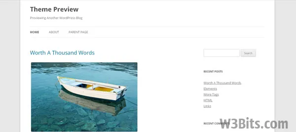 Twenty Twelve Theme Twenty Twelve Theme