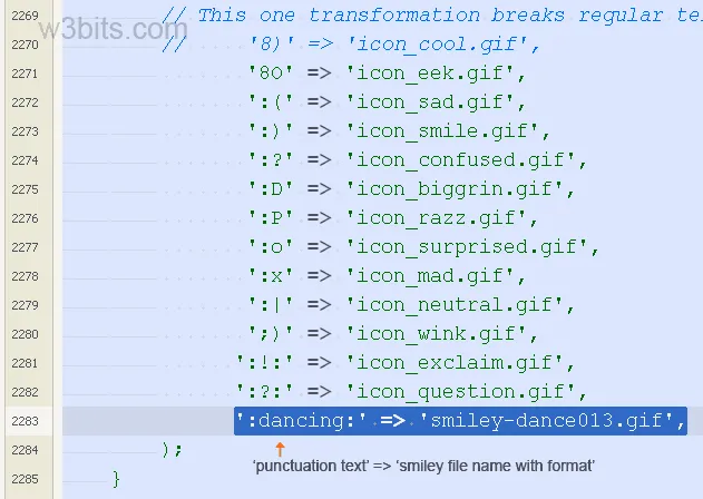 add custom wordpress smilies