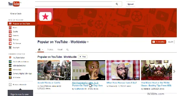 YouTube's Cool Progress bar YouTube's Cool Progress bar